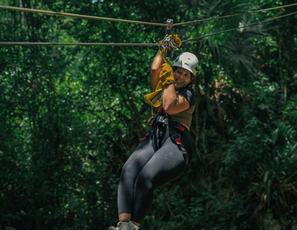 Ziplining